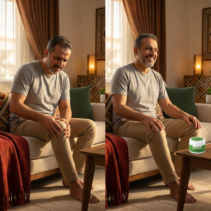 دهان الحنظل الأخضر لتخفيف آلالام الركبة